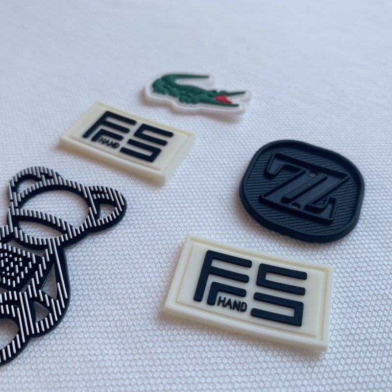 High Quality Wholesale 3d silicone heat transfer printing silicone logo heat transfer heat transfers for t-shirts