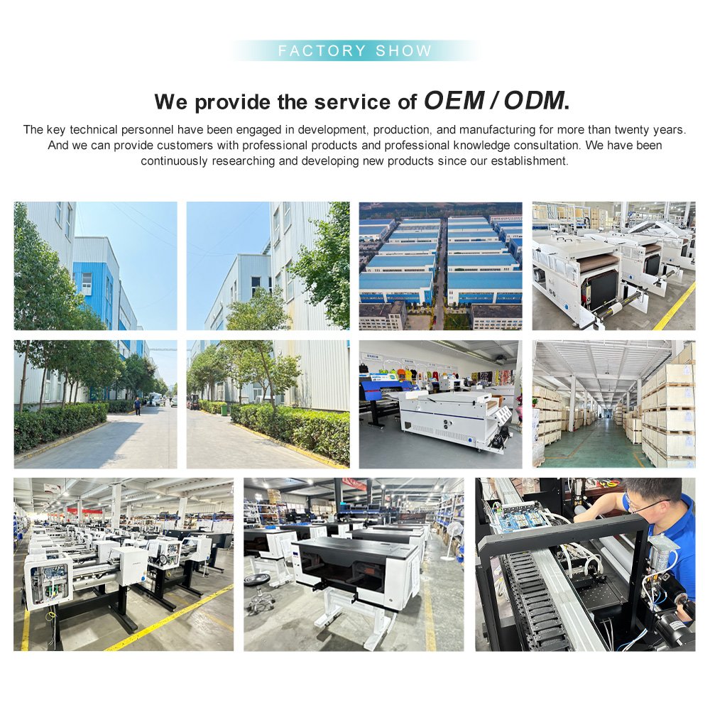 A3 DTF inkjet printer set heat transfer t-shirt printing machine direct to film printer with XP600 print head
