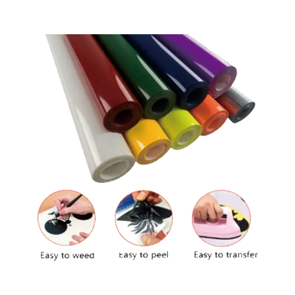 Hongcai custom puff heat transfer printing 3D foam vinyl heat transfer vinyl roll puff print transfers