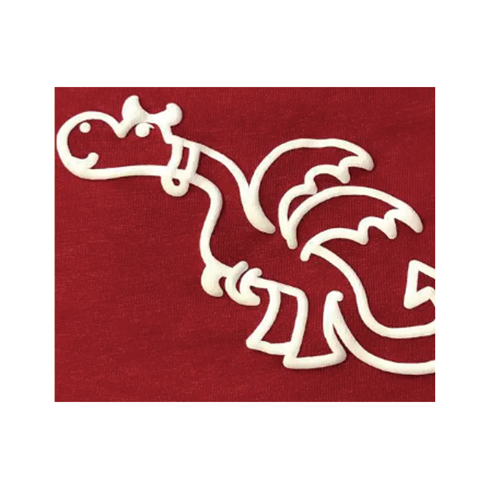 Hongcai custom puff heat transfer printing 3D foam vinyl heat transfer vinyl roll puff print transfers