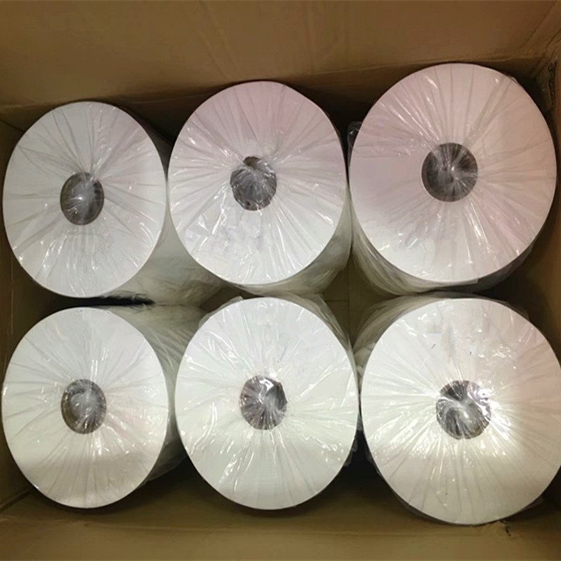 thermal transfer printing nylon taffeta clothing wash care garment labels rolls
