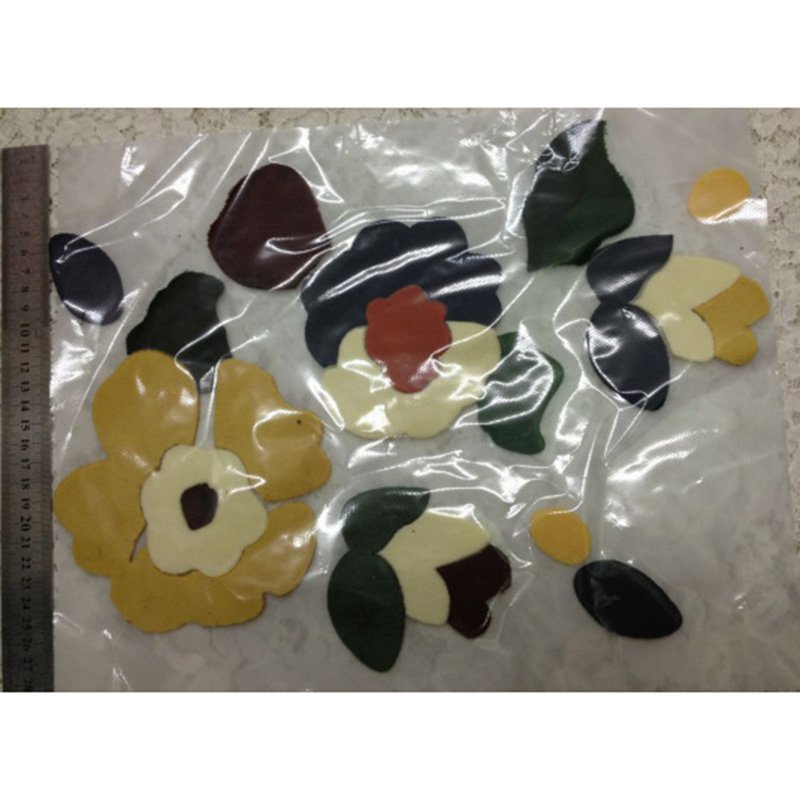 Custom Black Letter Flocking Velvet Heat Transfer Printing
