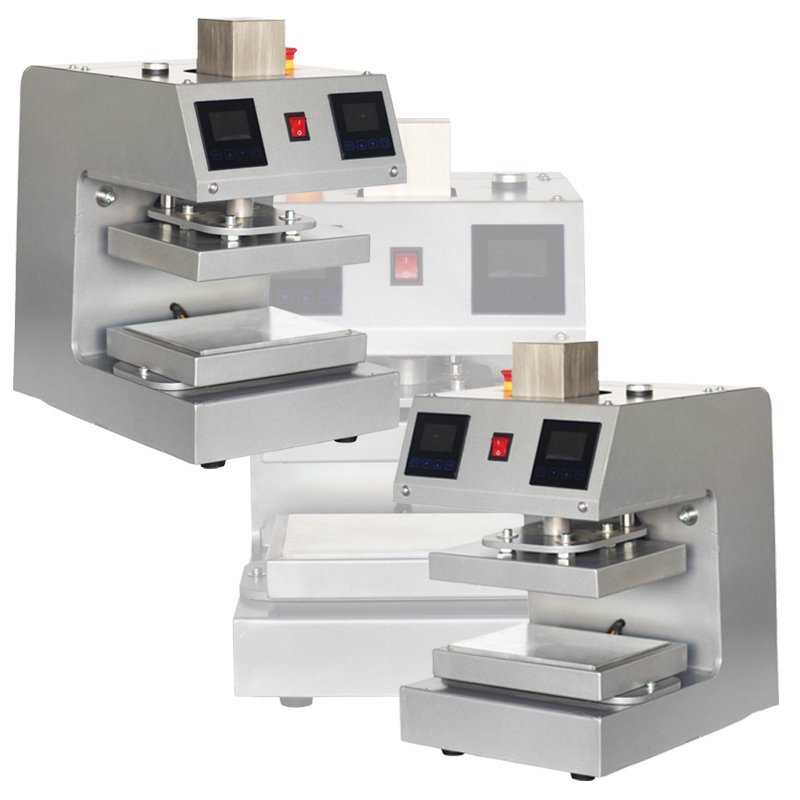 Sixfar Dual Heated Heat Press Machine Electric Automatic 10 Ton Heat Transfer Press 6x8 inch Gold Plates