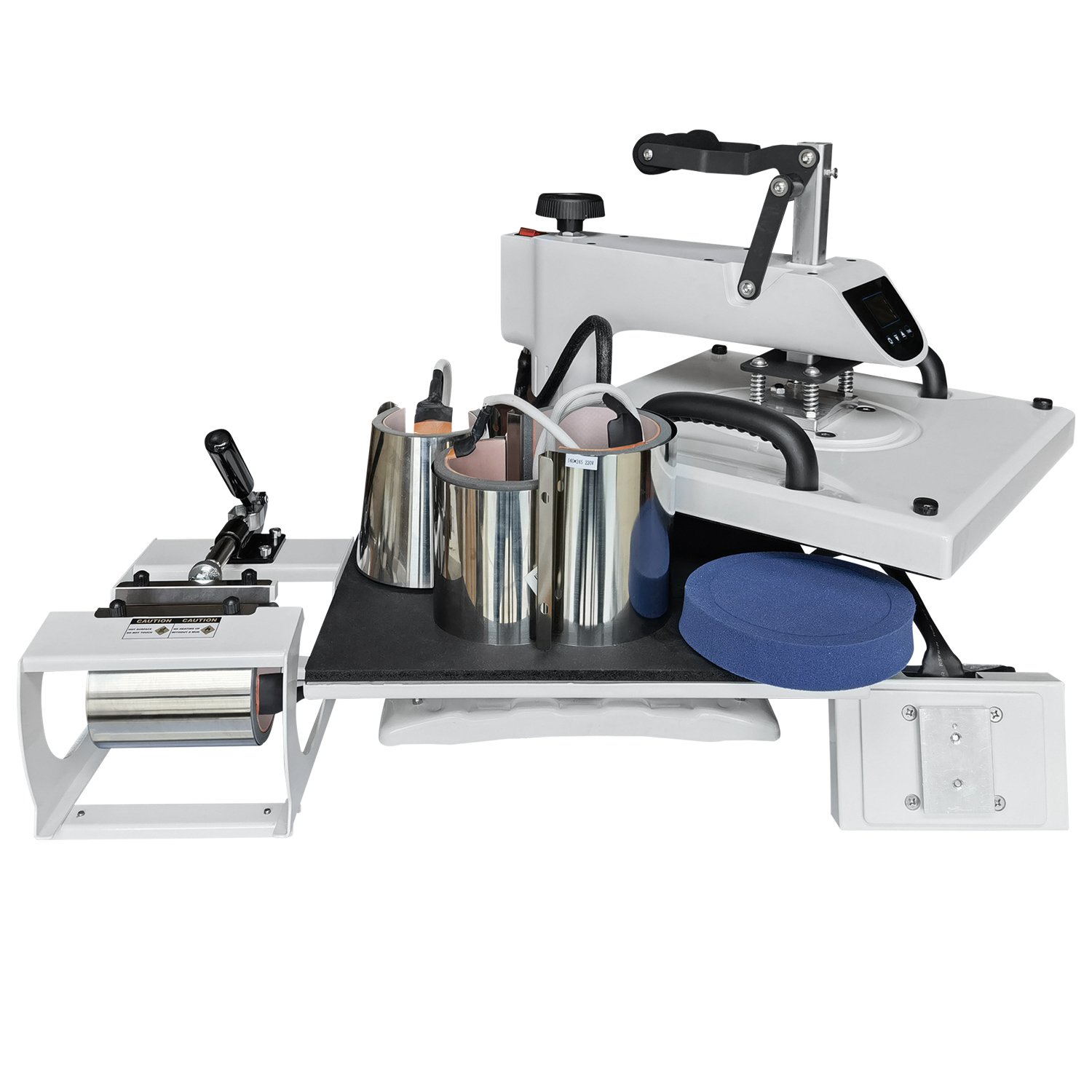Patent Design 15 x 15 8 IN 1 Sublimation Combo Transfer Printing Heat Press Machine 8 IN 1