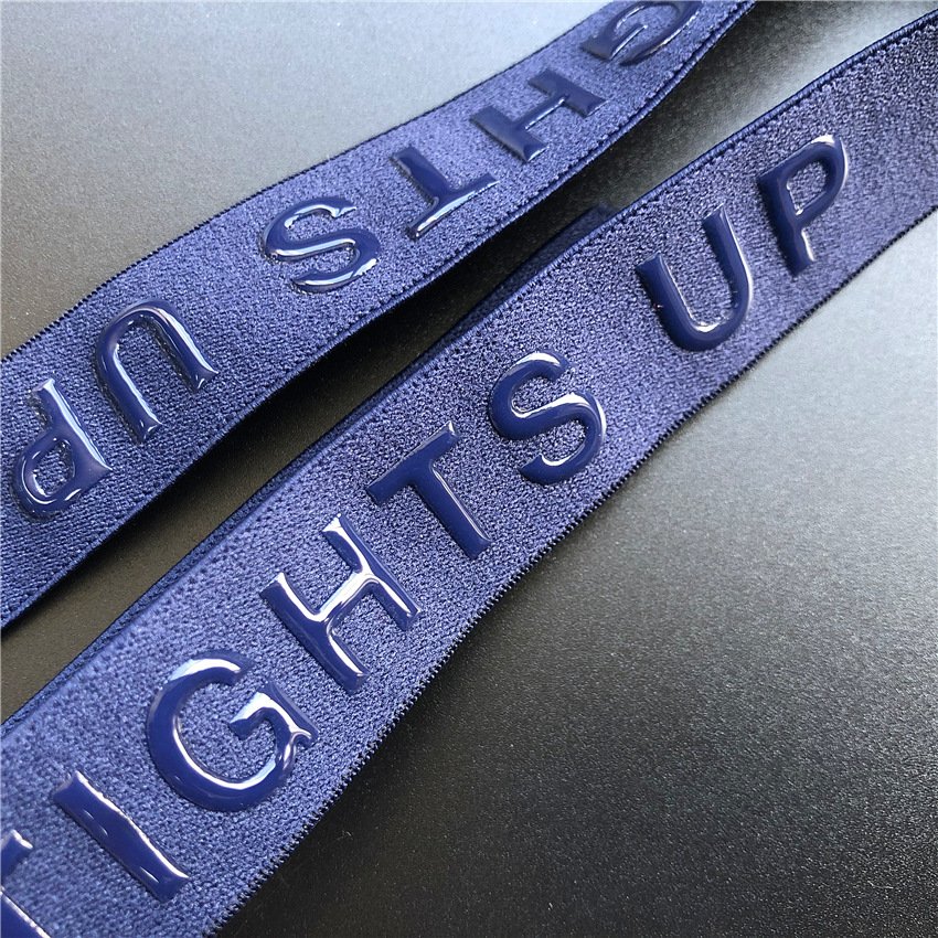 High Quality Custom Logo Iron Press 3D Rubber Silicone Labels Clothing Brand Heat Transfer Printing