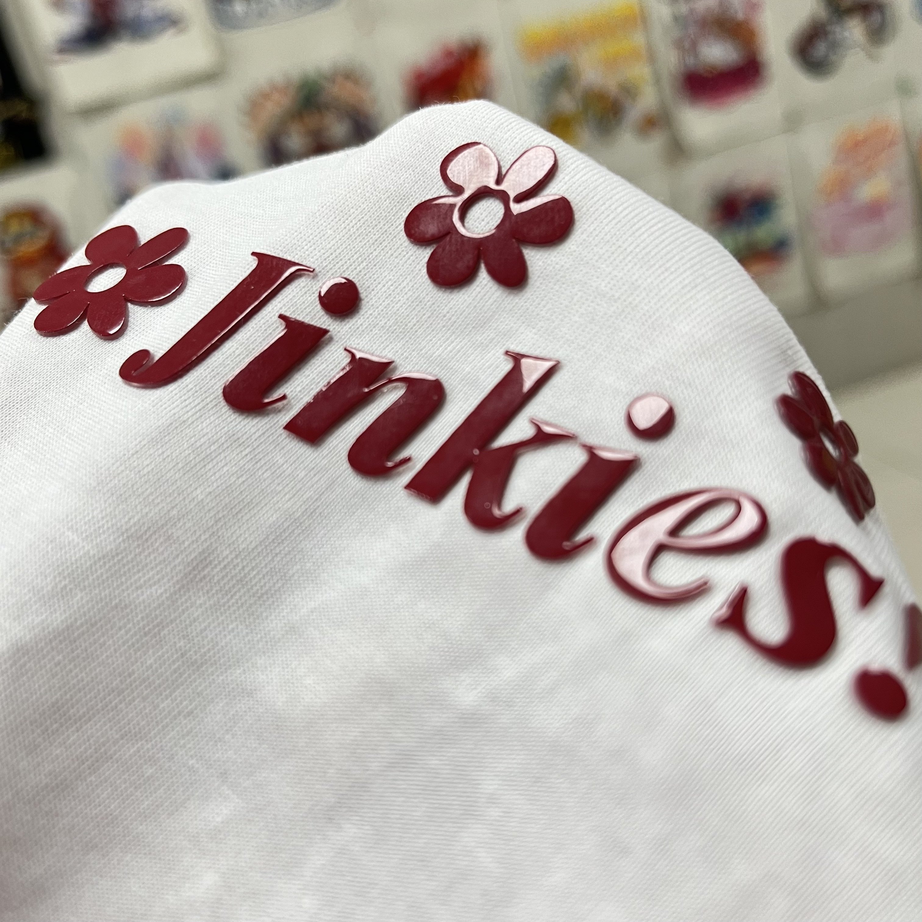 Custom 3D Embossed Silicone Logo Printing PVC Badge Durable Heat Transfer Labels for Clothing