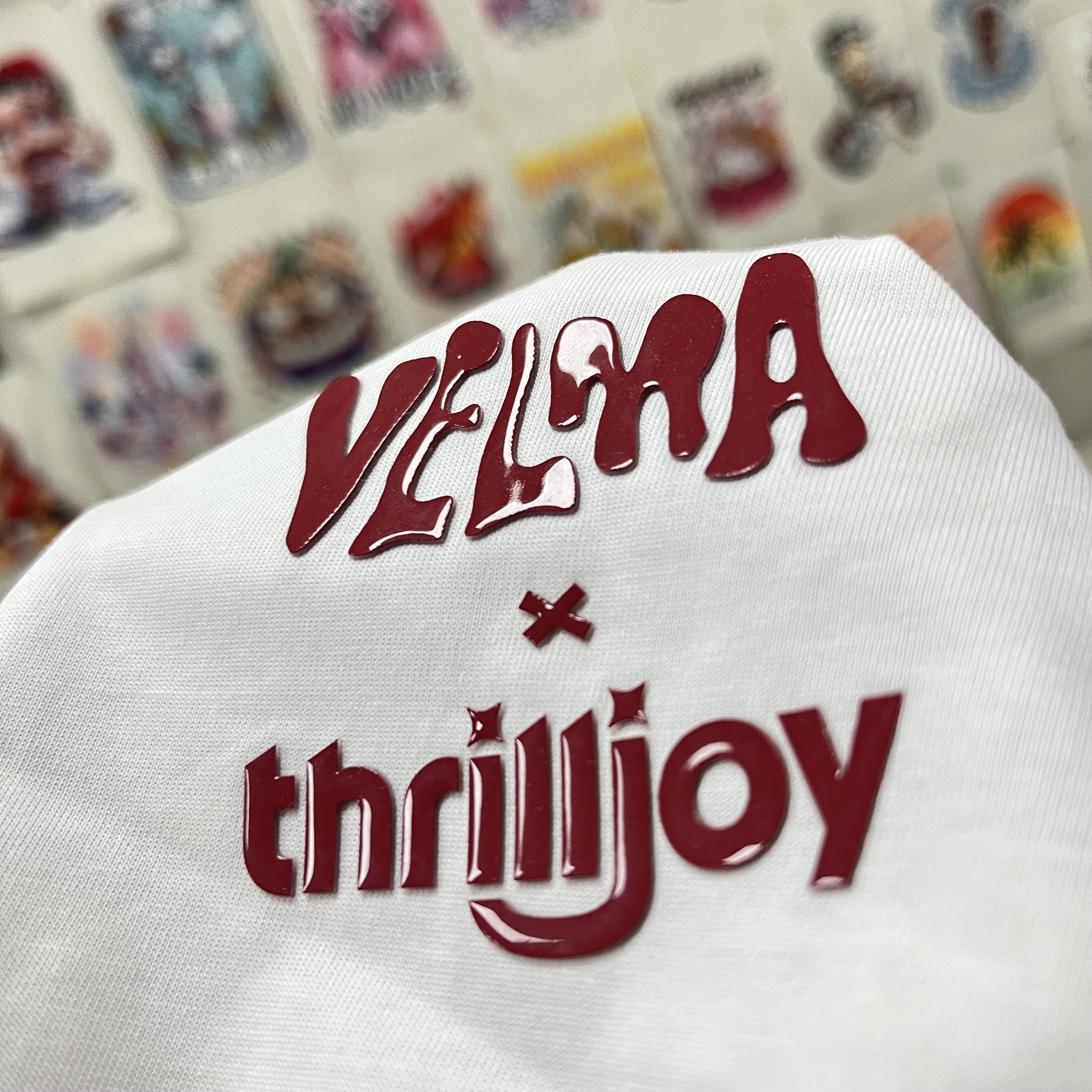Custom 3D Embossed Silicone Logo Printing PVC Badge Durable Heat Transfer Labels for Clothing