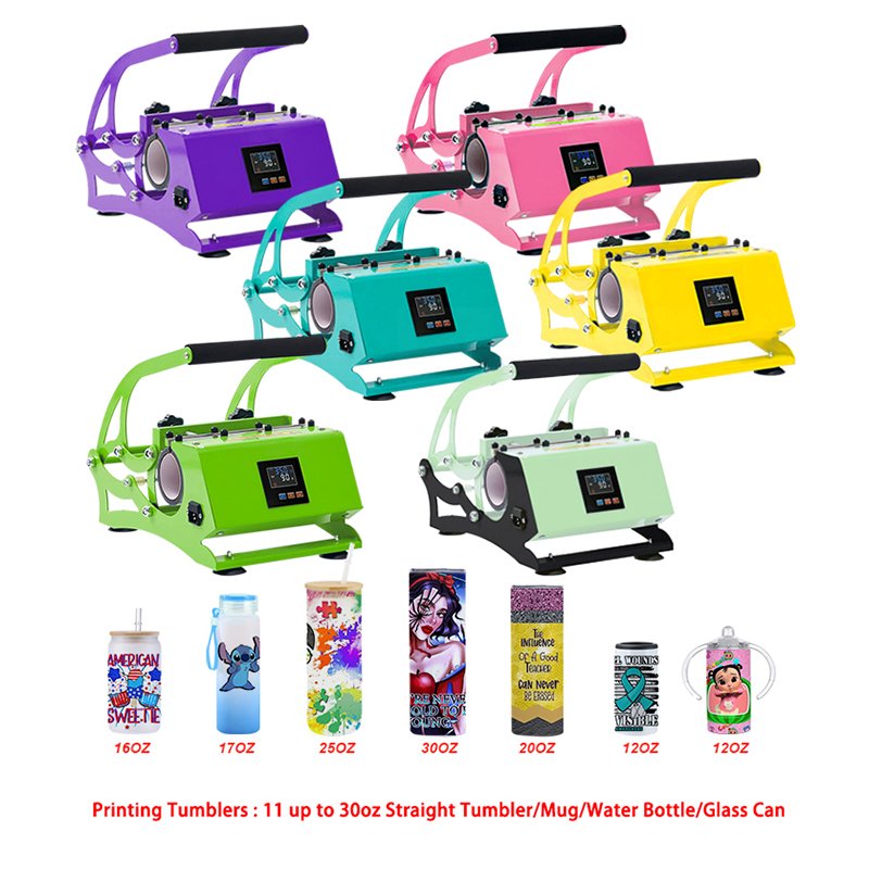 Usa Warehouse 10 12 20 30 Oz Automatic Mini Portable Sublimation Mug Cup Heat Press Printing Transfer Tumbler Machines For Sale