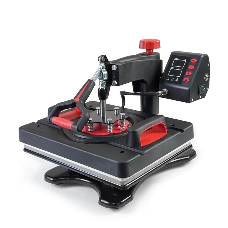MOMOTECH Mini 5in1 Heat Press Machine for T-shirt Sublimation Logo Printing Machine