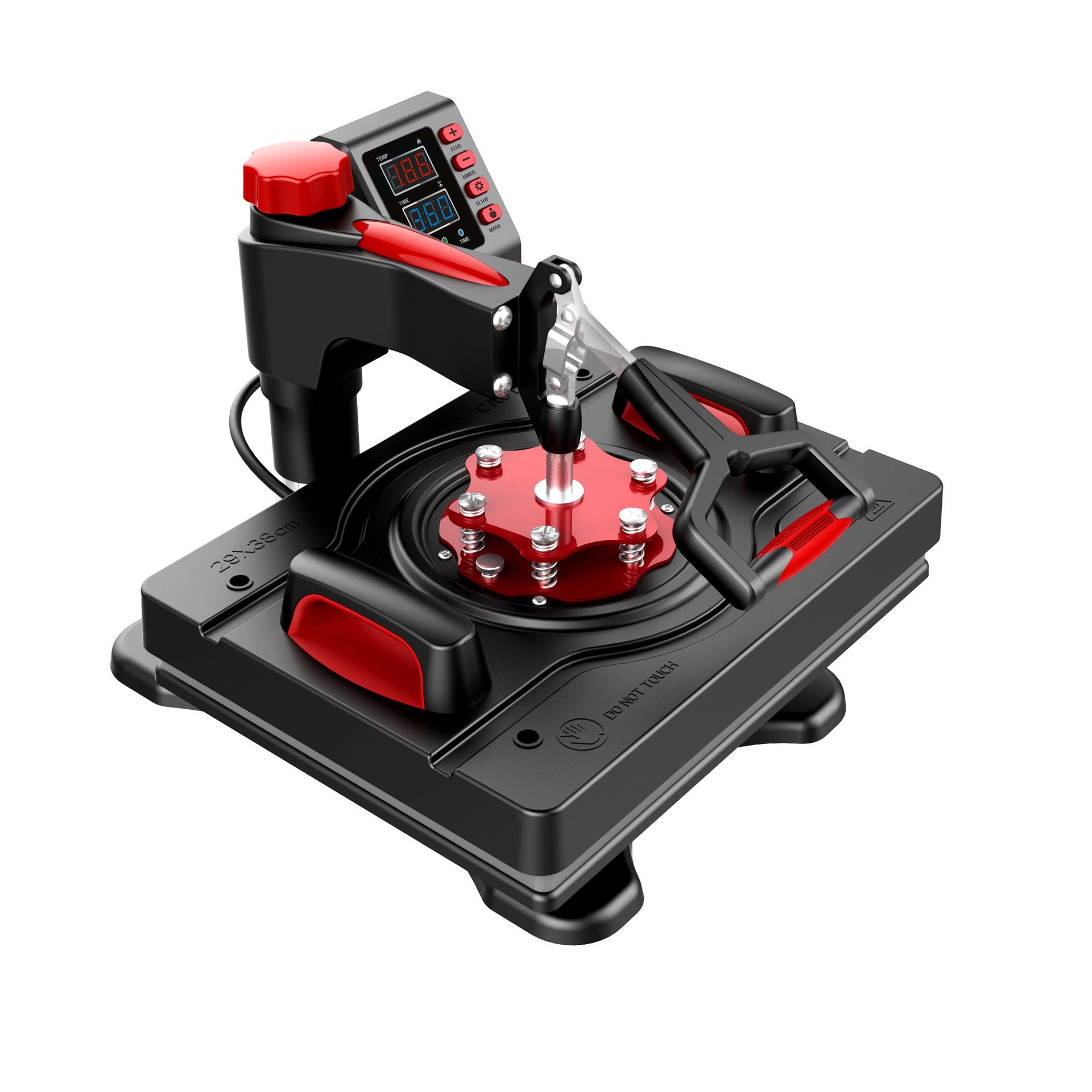 MOMOTECH Mini 5in1 Heat Press Machine for T-shirt Sublimation Logo Printing Machine