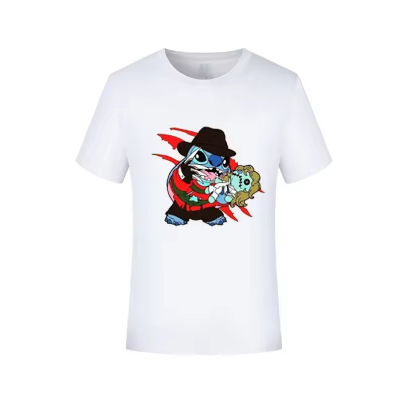 Wholesale Custom Halloween Horror Designs Screen Printing Plastisol Dtf Heat Transfer Vinyl Clothing Stickers for t shirts