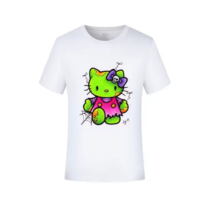 Wholesale Custom Halloween Horror Designs Screen Printing Plastisol Dtf Heat Transfer Vinyl Clothing Stickers for t shirts