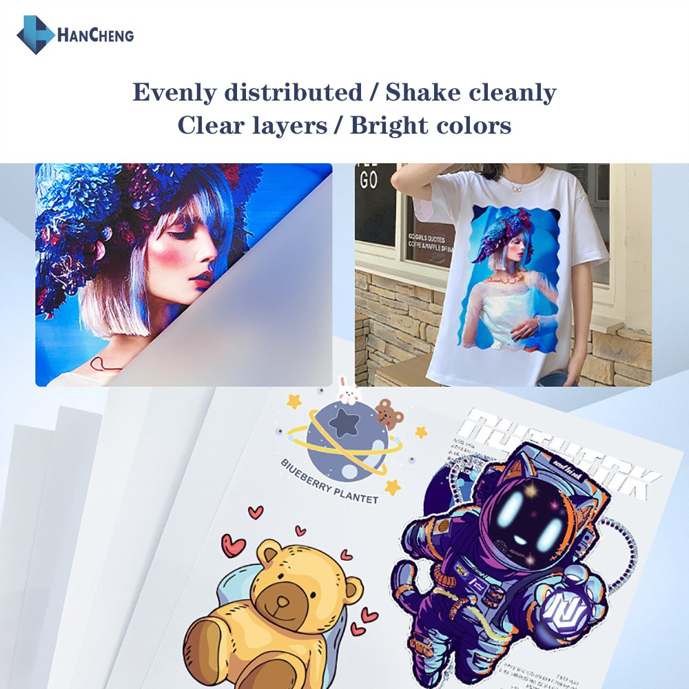 f13 panda dtf printer a3 l1800 transfer printing machine t-shirt direct to film printer with white ink circulation and s