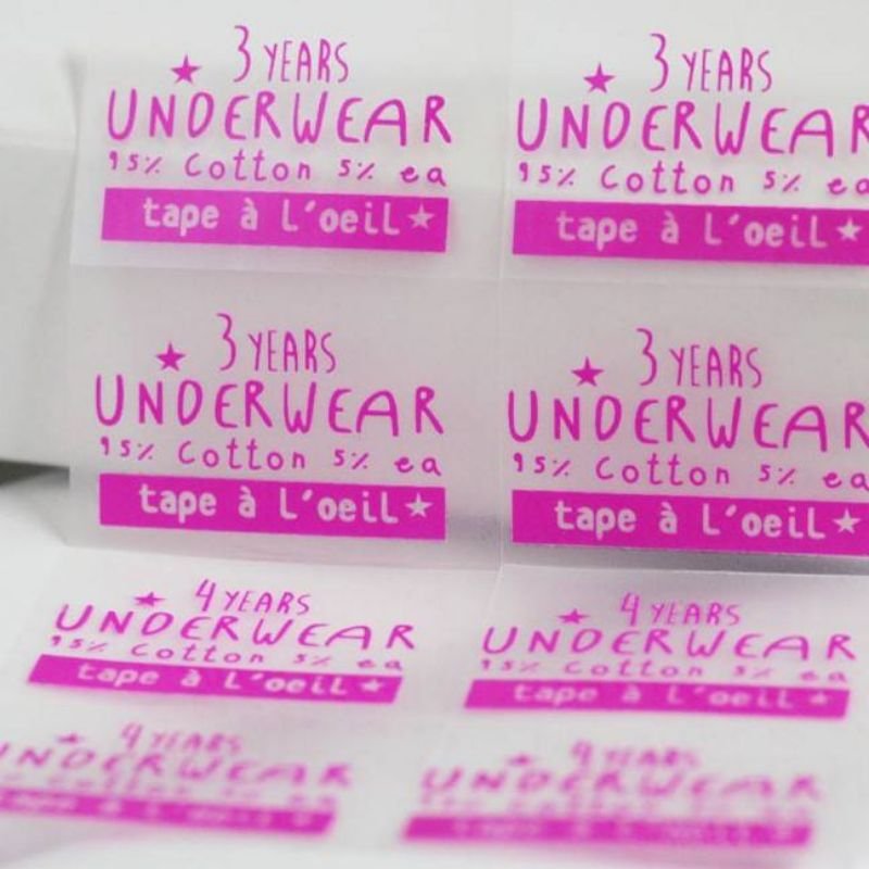 Wholesale Cheap High Quality Personalized Logo Dtf Thermal Screen Heat Transfer Printing Stickers For T shirt Neck Labels