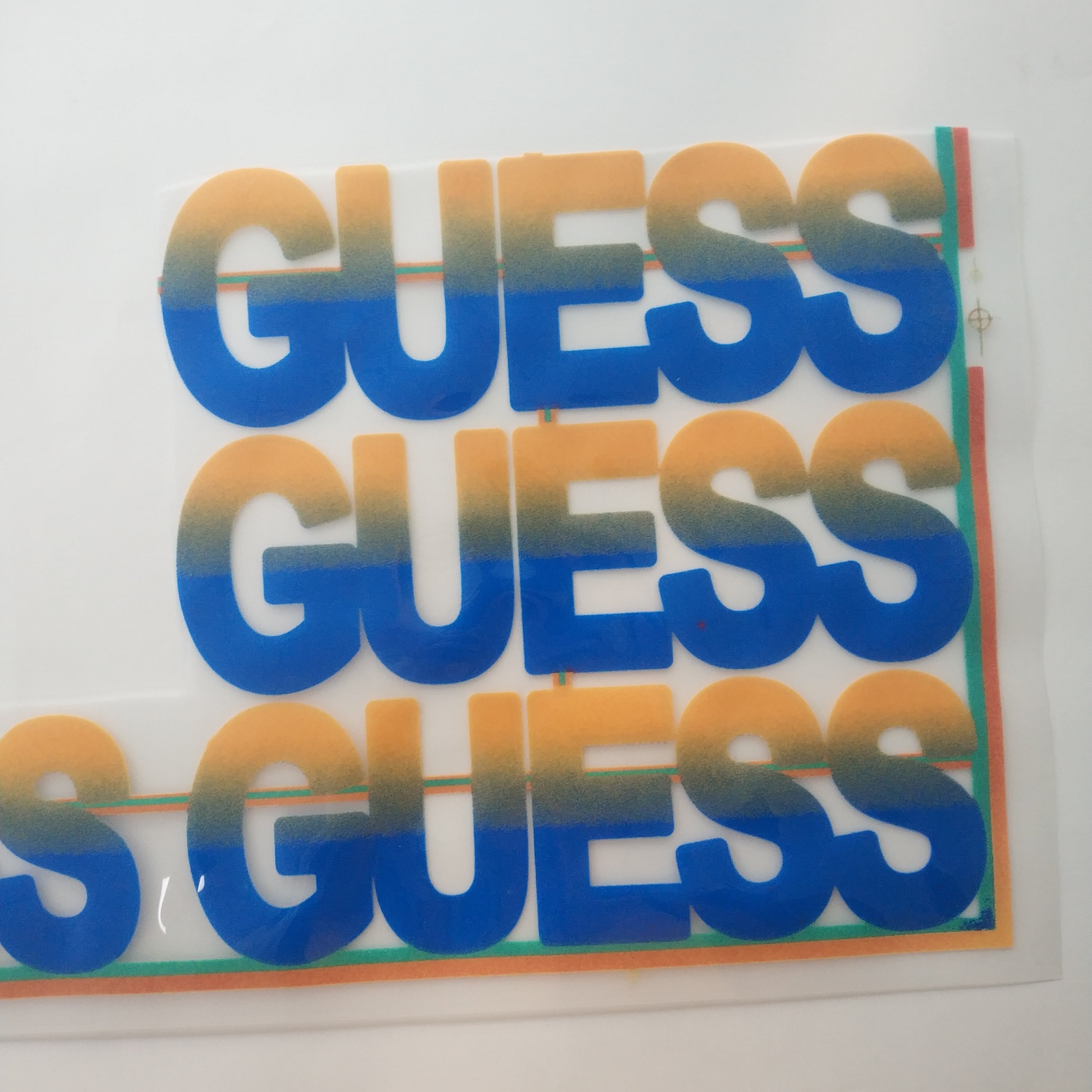 Custom 3D Silicone Logo Stickers Heat Transfer Printing for Clothing