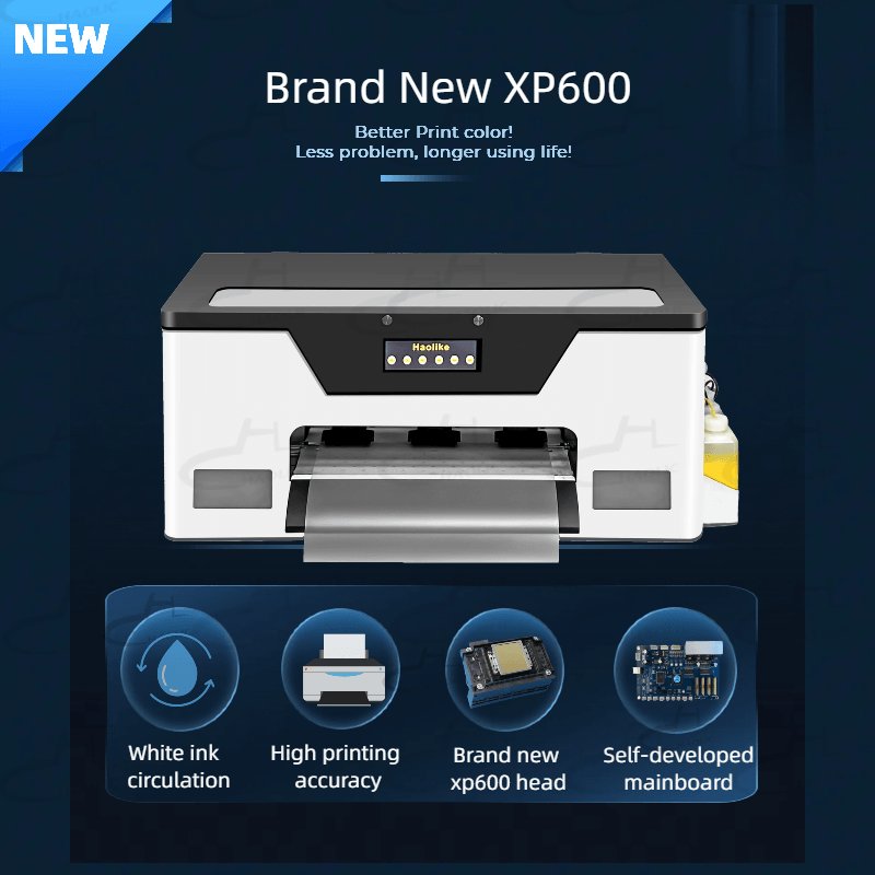 30cm DTF Printer Transfer Printing Film For Tshirt DTF Printing Print Head XP600 Machine For Small Business