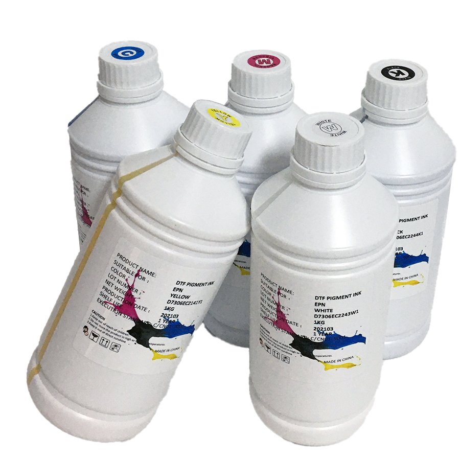 CNC Factory Price Ink Cmyk Plastisol Pigment Digital Heat Transfer Printing Printers DTF Ink For Epson 4720 XP600 TX800