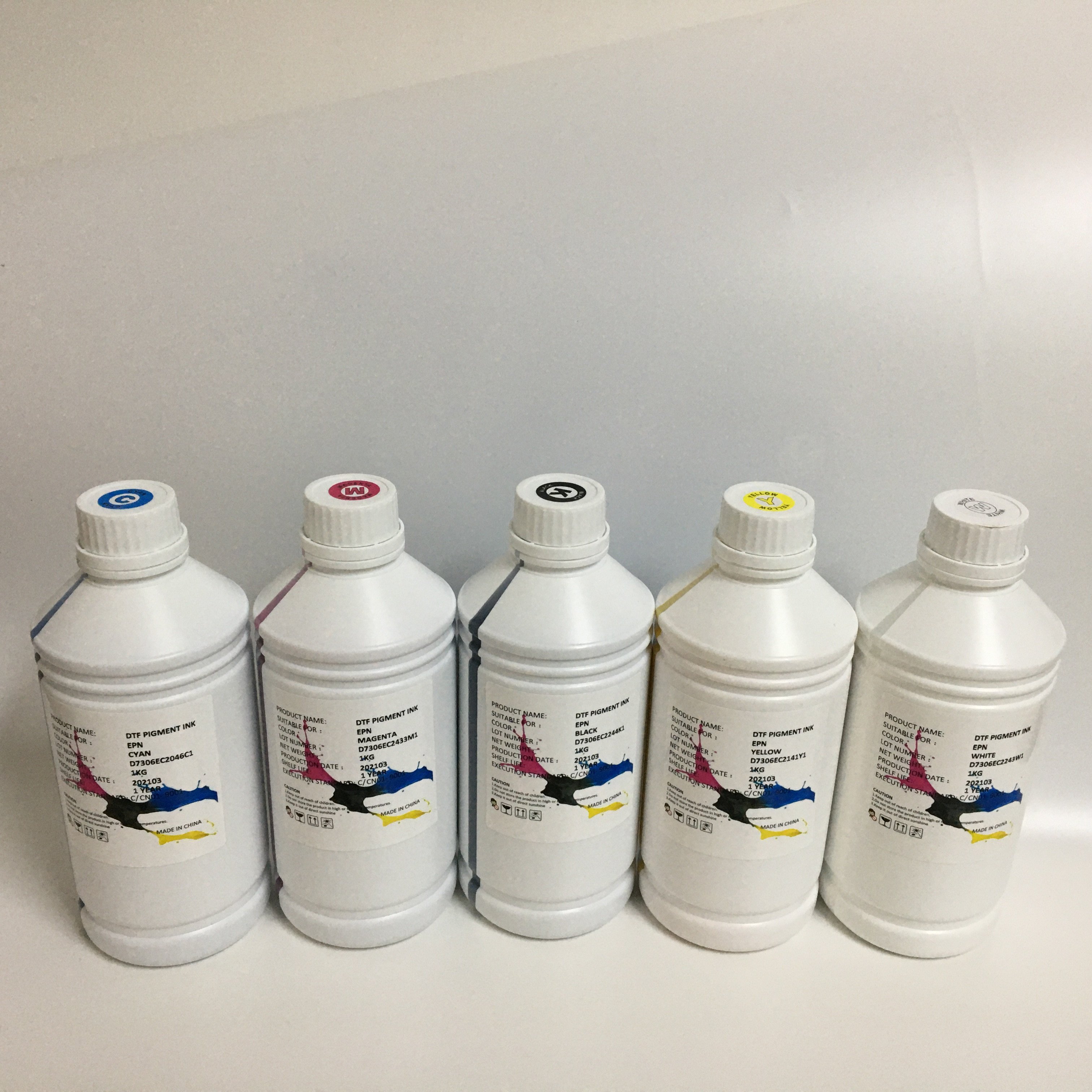 CNC Factory Price Ink Cmyk Plastisol Pigment Digital Heat Transfer Printing Printers DTF Ink For Epson 4720 XP600 TX800