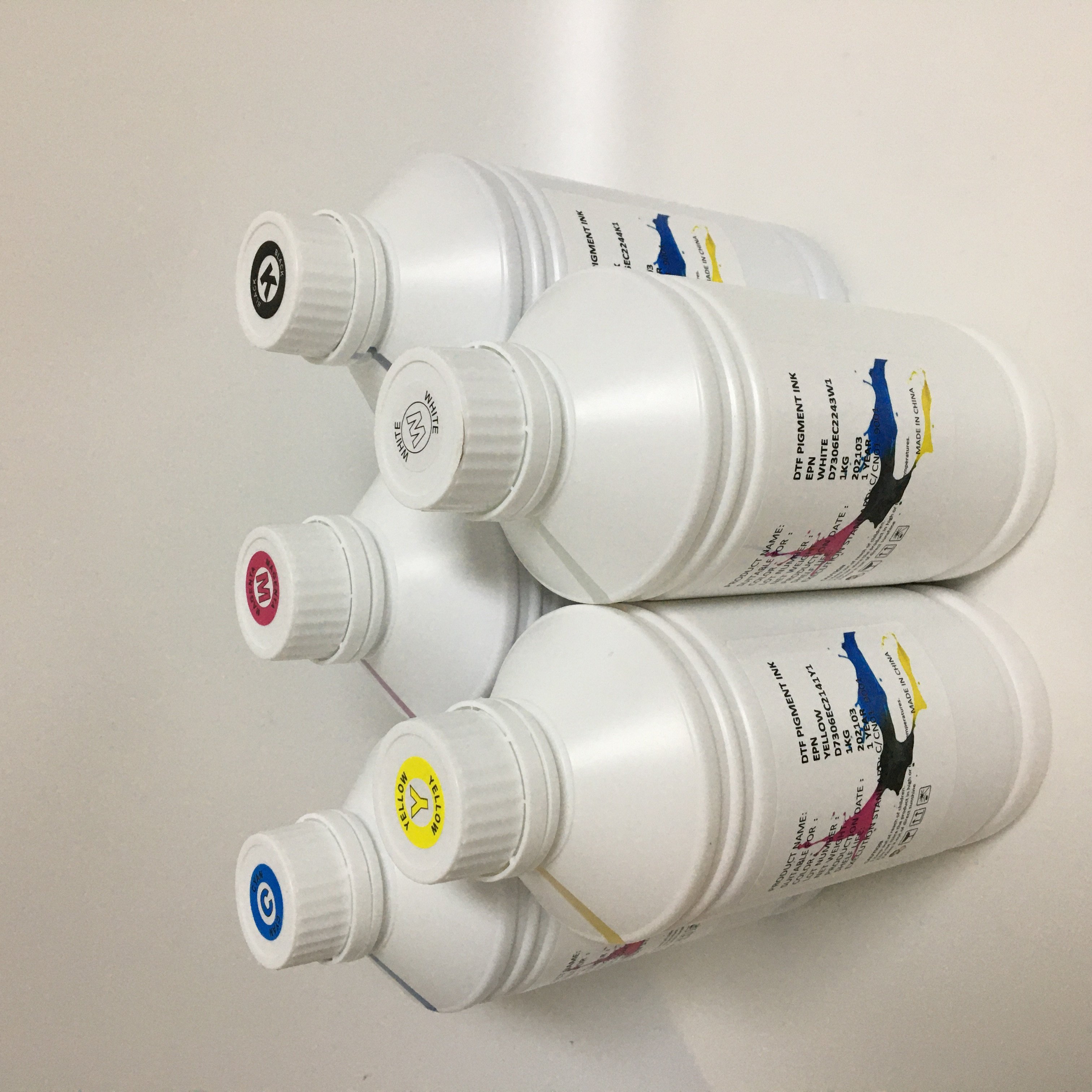 CNC Factory Price Ink Cmyk Plastisol Pigment Digital Heat Transfer Printing Printers DTF Ink For Epson 4720 XP600 TX800