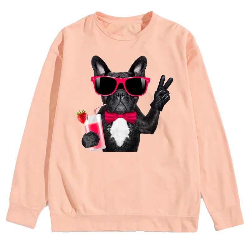 Factory Supplier Custom Logo Clothes Printing Fabric Cool Dog Heat Press Transfer Film Sticker Labels For T-shirt
