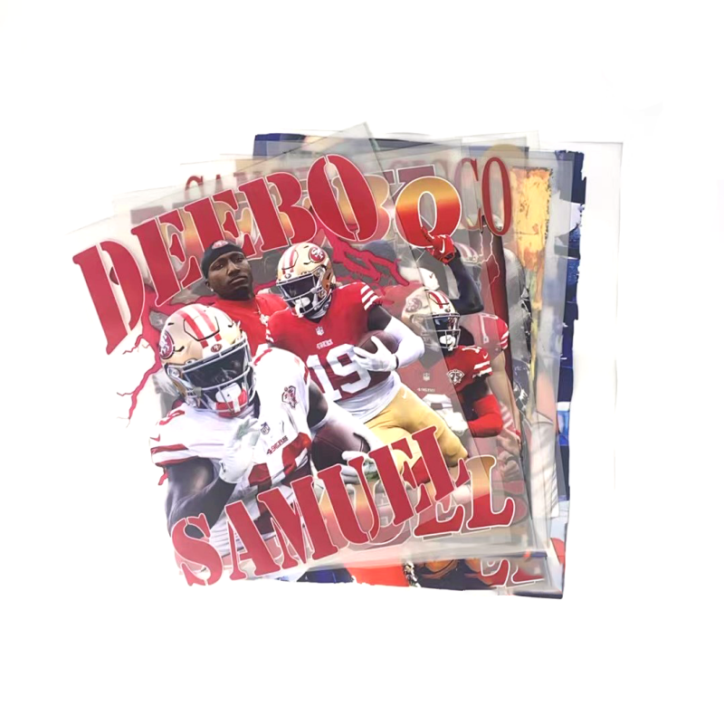New product Custom Designer Transfer Printing Wholesale Press Heat Transfers Prints Stickers DTF Thermal Transfer Sticker