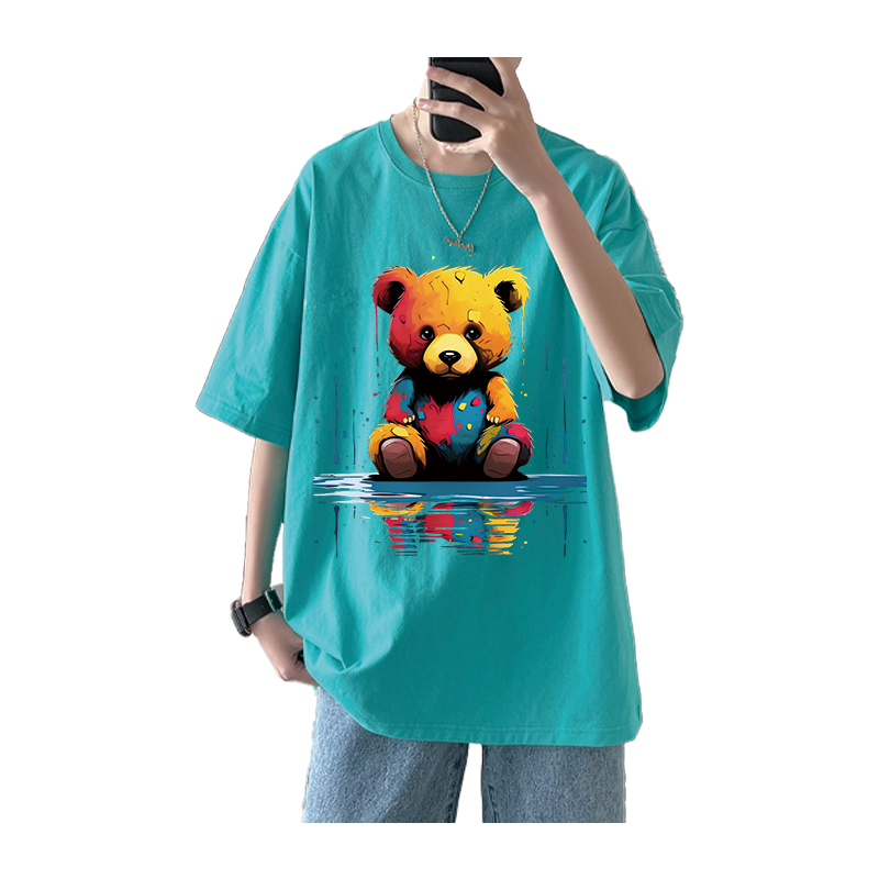 Custom High Quality screen print transfers Vinyl Heat Transfer labels Plastisol Heat puff print Transfer Designs For T Shirts