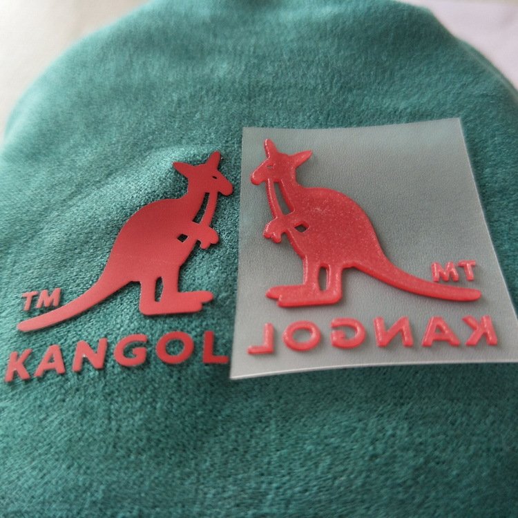 Custom Print 3D Logo Silicone Heat Transfer Printing Label for Garment Clothes DIY Thermal Transfer Hot Vinyl Iron Sticker