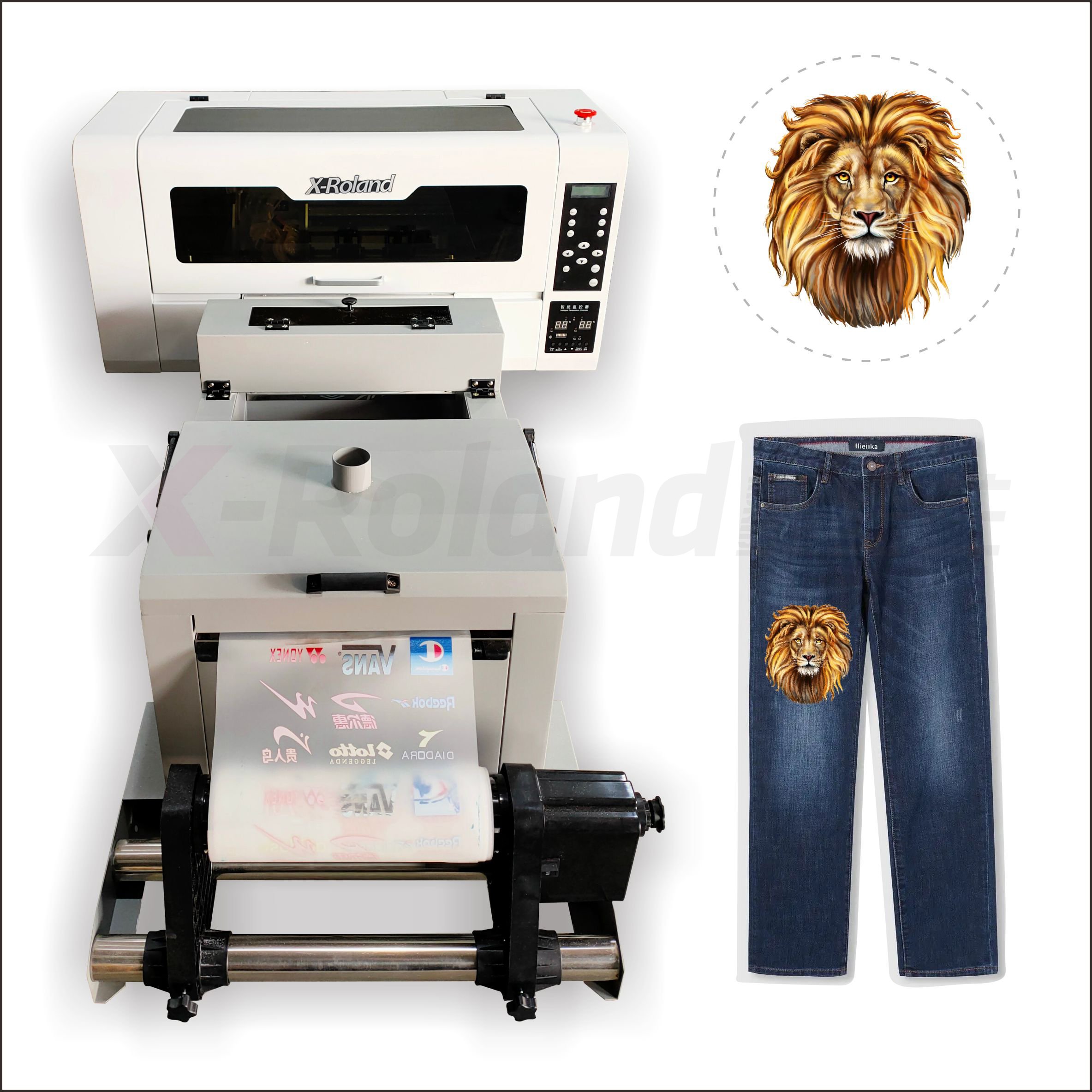 Hot Selling 300mm Width Delicate Printing dtf printer 30cmI3200 A3 Roll To Roll A3 Dtf Transfer Printing