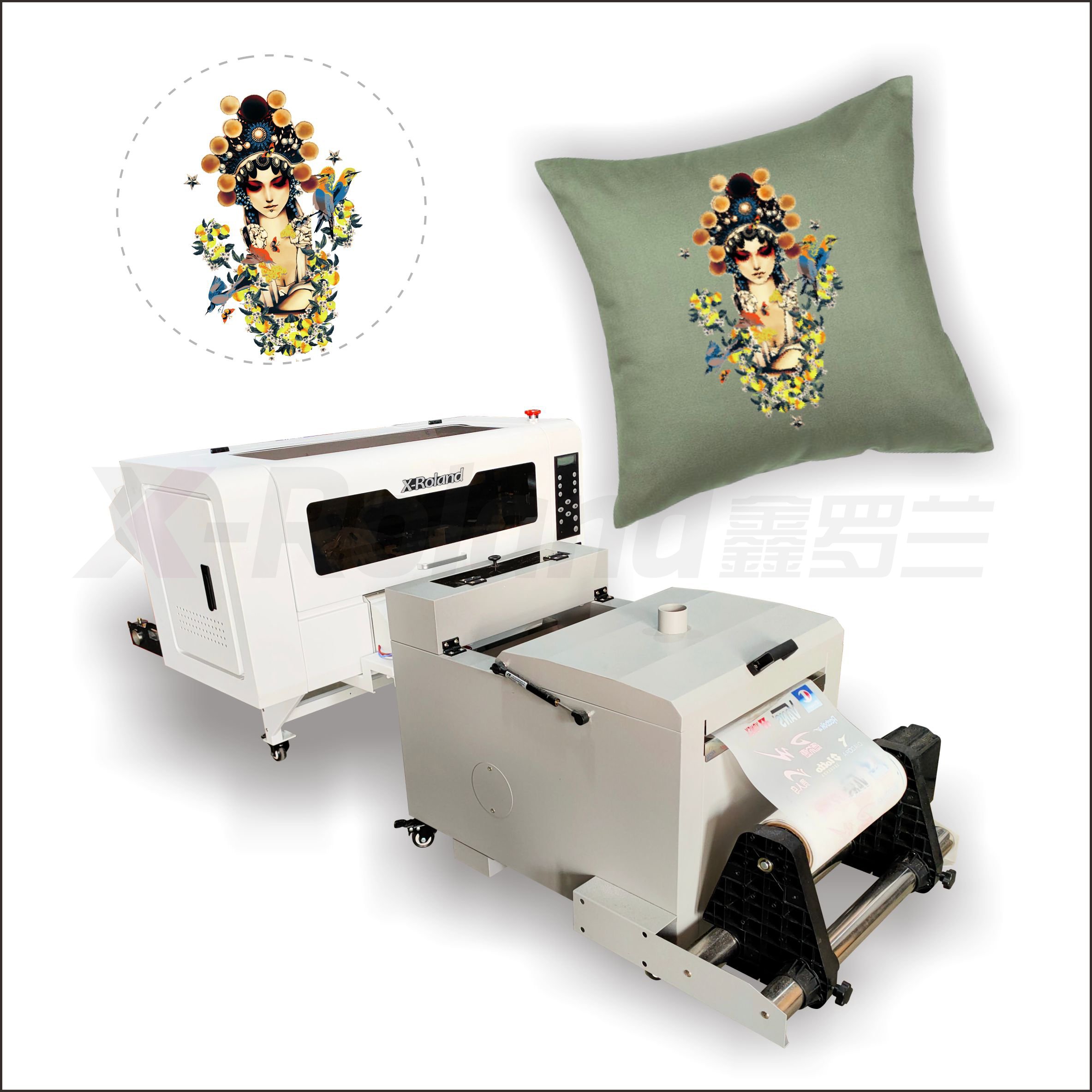 Hot Selling 300mm Width Delicate Printing dtf printer 30cmI3200 A3 Roll To Roll A3 Dtf Transfer Printing