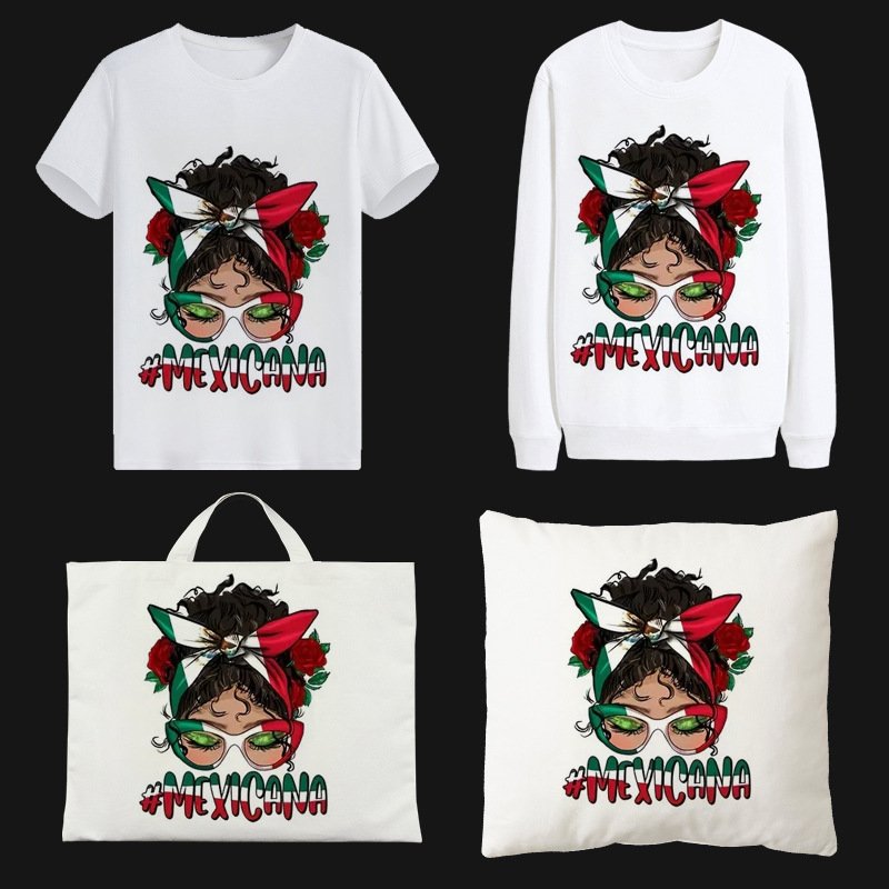 New Design Logo Dtf Digital Transfer Heat Transfer Printing Press Print Custom t Shirt DTF Thermal Transfer Sticker