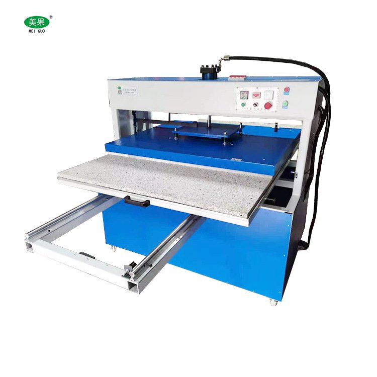 100*120cm Factory supply semi-automatic heat transfer printing machine, pneumatic cylinder, T-shirt heat transfer press machine