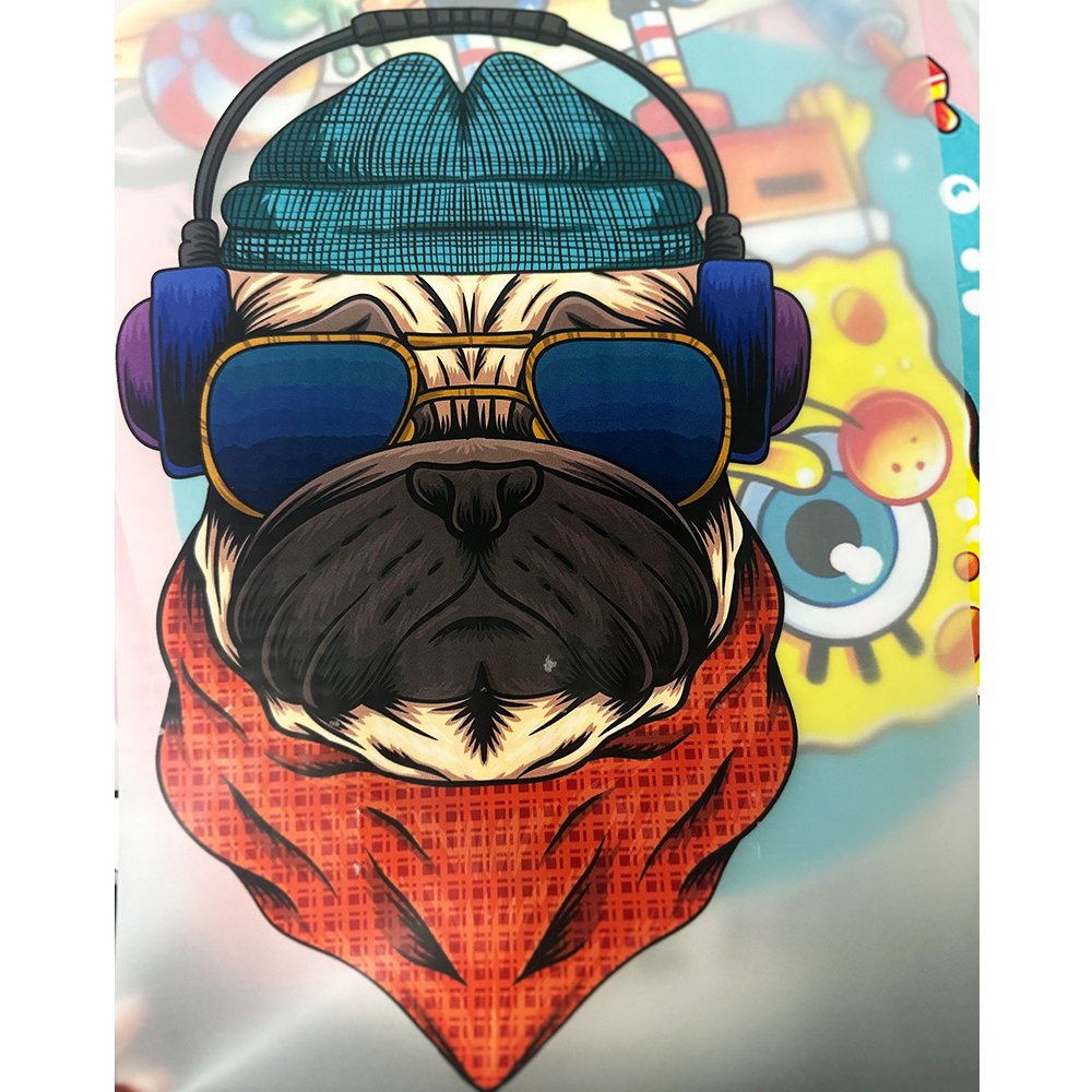 Fashion Personalized Printing Direct Price Custom Name Label Sticker Heat Transfer Designs Paper Hot Iron For T-shirt