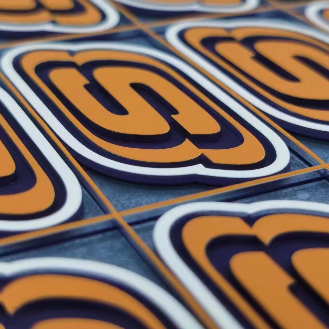 Custom Print 3D Logo Silicone Heat Transfer Printing Label For Garment Clothes Thermal Transfer Hot Iron On Sticker
