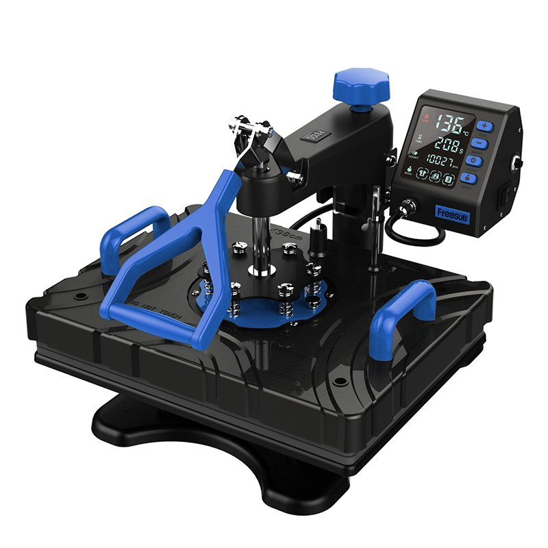 Freesub 11 in 1 cheap price high quality combo heat press transfer machine mug T shirt pen cap printing machine P8100-11