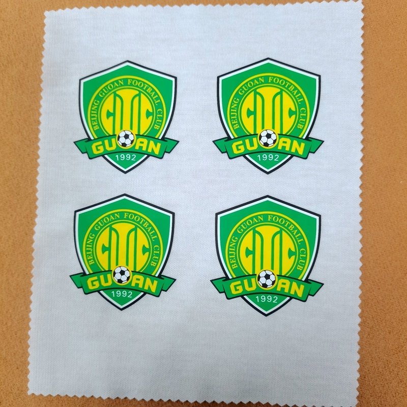 2022 Eco-solvent Custom Full Color Heat Transfer Printing Football badges Jersey Patches For Garment