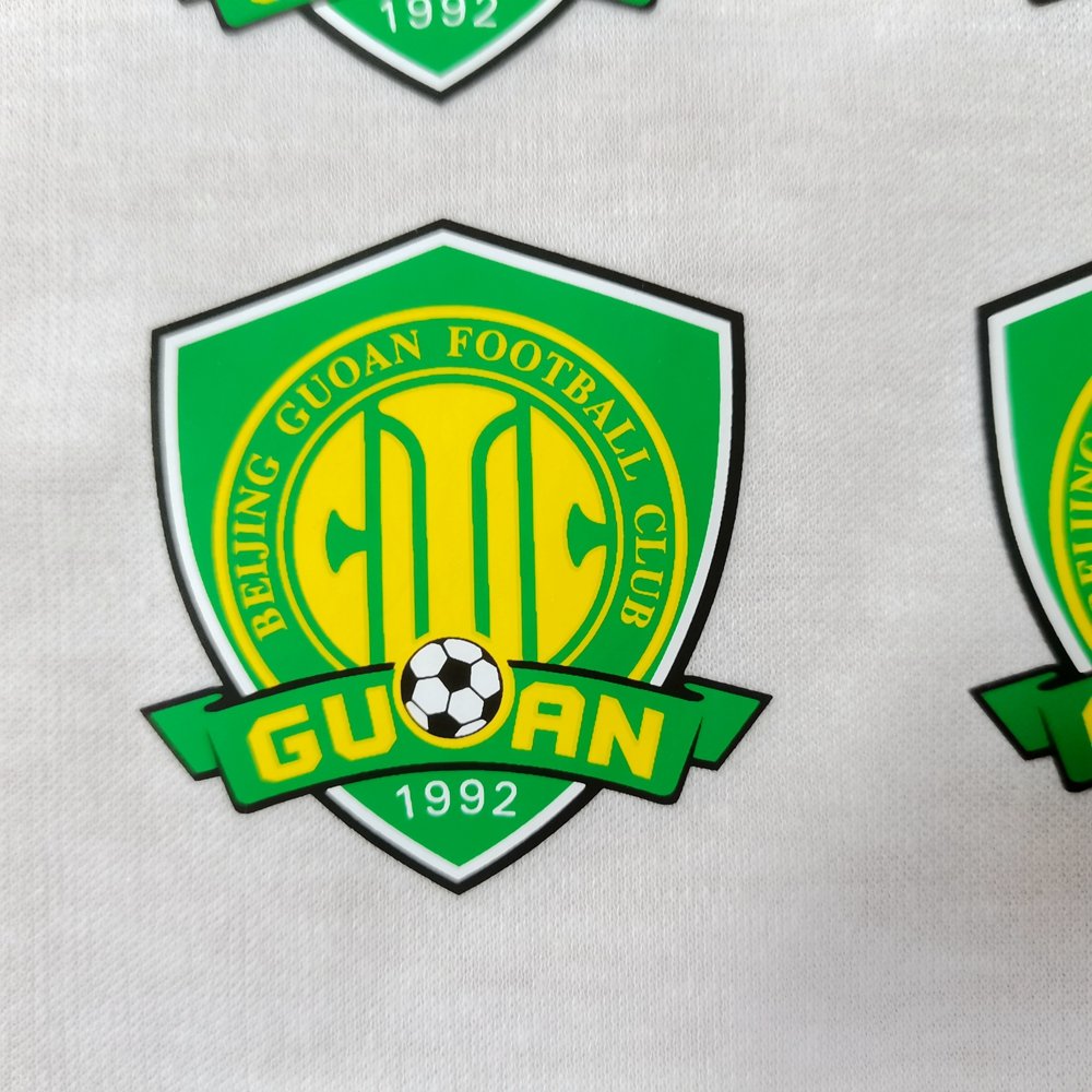 2022 Eco-solvent Custom Full Color Heat Transfer Printing Football badges Jersey Patches For Garment