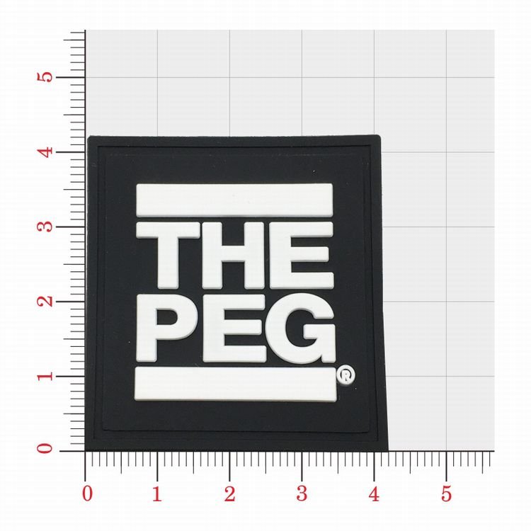 heat transfer printed 3D Soft Hat pvc patch For Clothing rubber patch clothing labels custom cloths label rubber logo patches