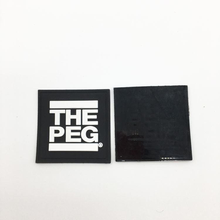 heat transfer printed 3D Soft Hat pvc patch For Clothing rubber patch clothing labels custom cloths label rubber logo patches