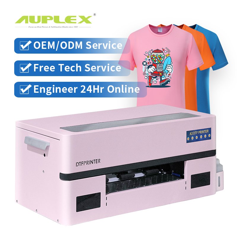 Fast shipping DTF printer any fabric printing a3 dtf printer printing machine 30cm shaker powder machine