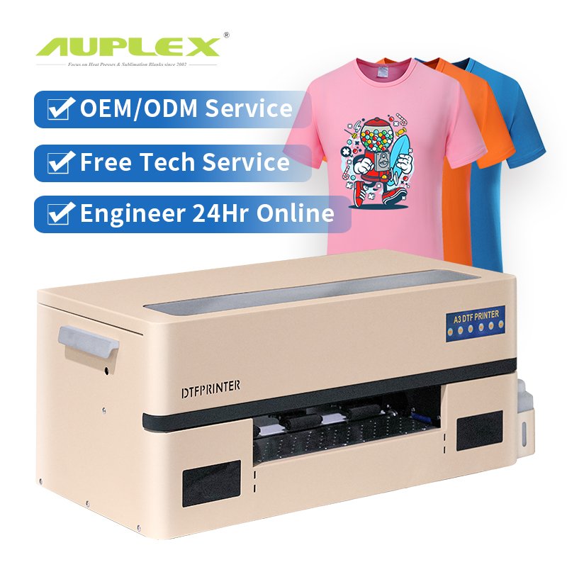 Fast shipping DTF printer any fabric printing a3 dtf printer printing machine 30cm shaker powder machine