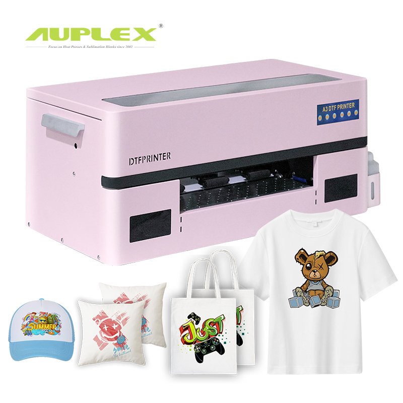Fast shipping DTF printer any fabric printing a3 dtf printer printing machine 30cm shaker powder machine