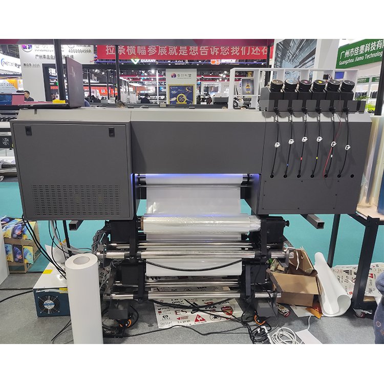 Plusjet PJ-60WP digital sustainable 6 colors uv ink uv dtf crystal label 60 cm printer film transfer printing machine