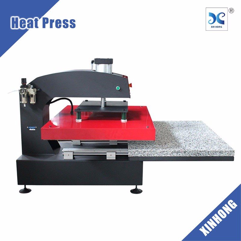 80 x 100 Large Format Pneumatic Automatic Sublimation Transfer Logo Printing Heat Press Machine 31x39