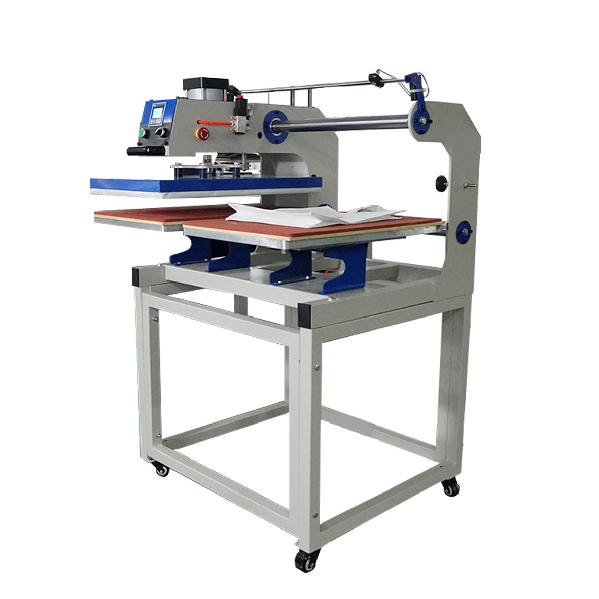 pneumatic Fully Automatic Heat Press Machines for T-Shirt and Printer Mini Heat Press Transfer Printing Machine