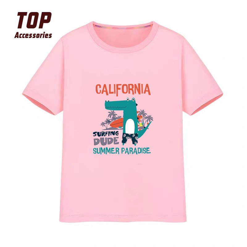 Cartoon Dinosaur Saints Heat Transfer Designs for Kids Washable Printed DIY T Shirt Garment Stickers