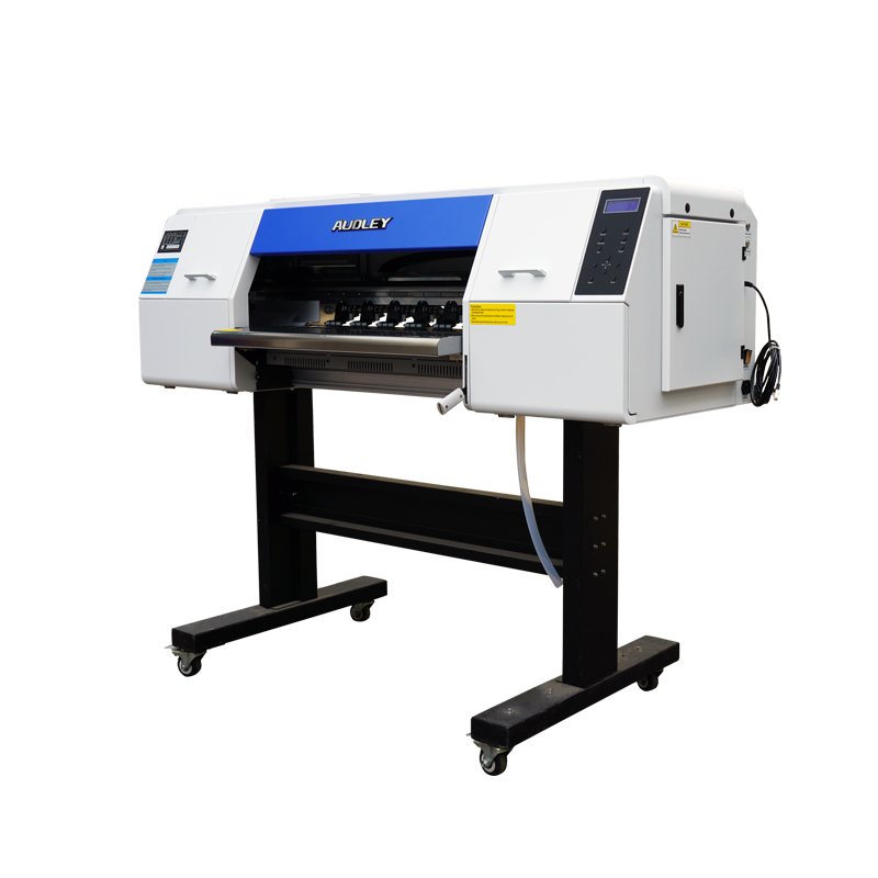 Audley 24 Inch Digital Inkjet DTF Printing Machine New Condition Multicolor Pigment Ink Reasonable Price 3D Printer Technology