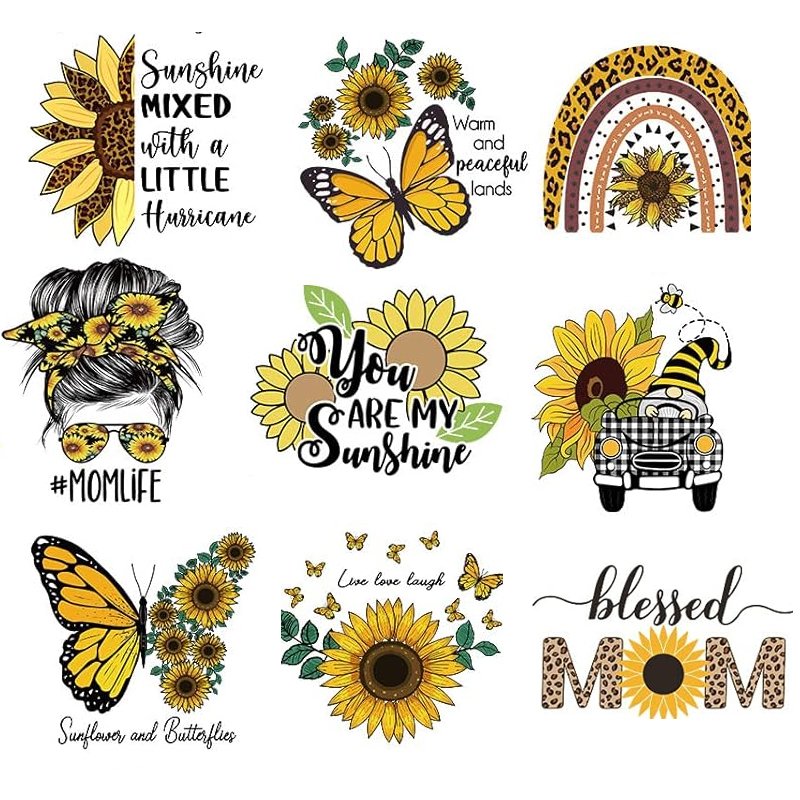 Factory Christmas Screen Print Transfers Sticker Vinyl Custom Plastisol Heat Transfer Logo Iron On Transfer For Clothes