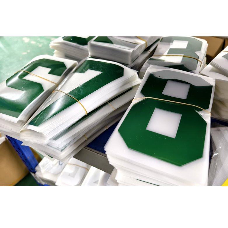Customized Soccer Star Jersey Logo and Numbers Clear Film Plastisol Screen Print Transfers Paper Garment Heat Press Custom Size