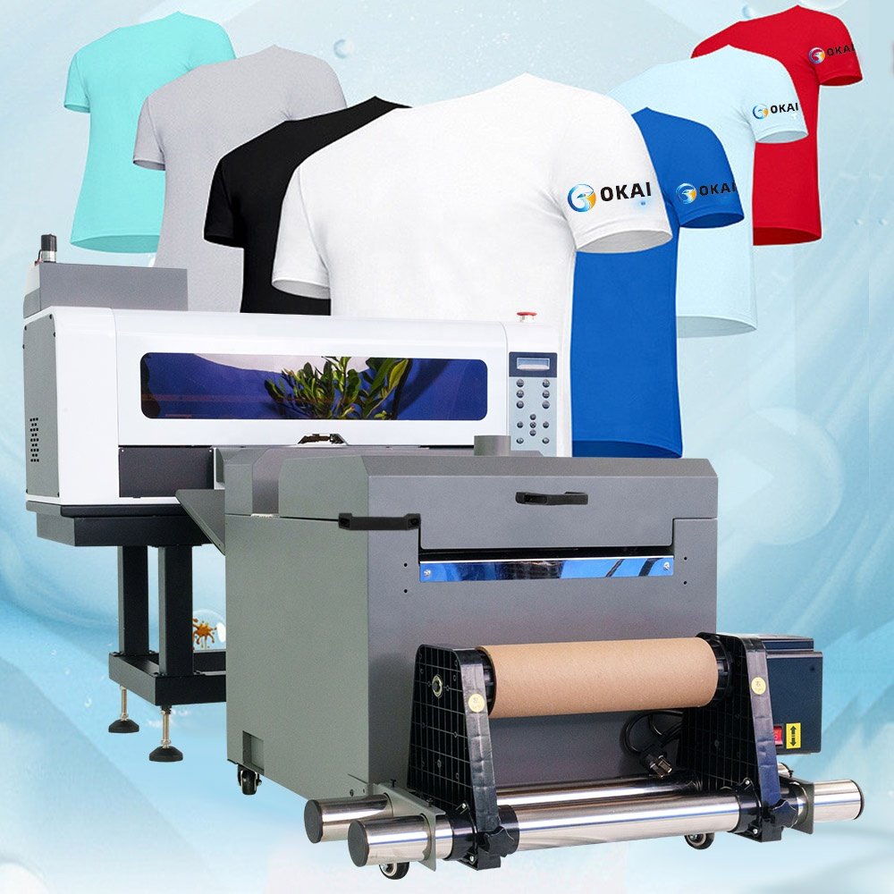 Okai Mini a3 label printer label printing machine PET Film 2023 transfer printing