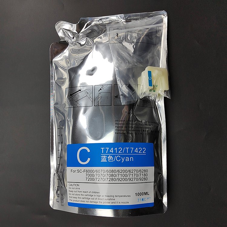 F6200 class A sublimation ink bags for Epson SureColor F6000/F6200/F7000/F7100/F7200/F9200/F6270 printer thermal sublimation ink
